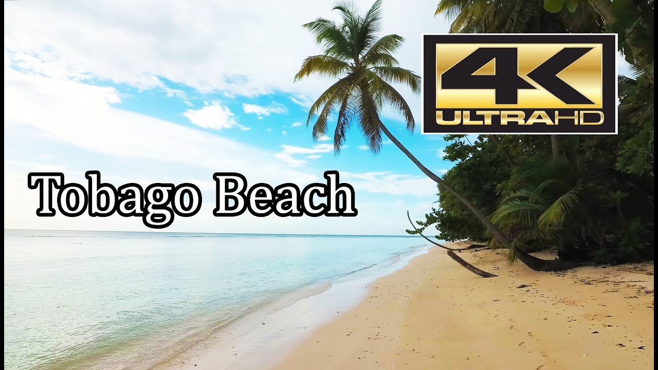 4K Tobago - Trinidad - Walking to Pigeon Point Beach - Sept 2017