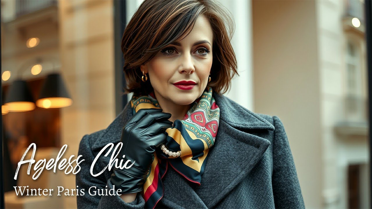 Parisian Chic Winter 2026 : Mastering the Classic French Look in Your 50s