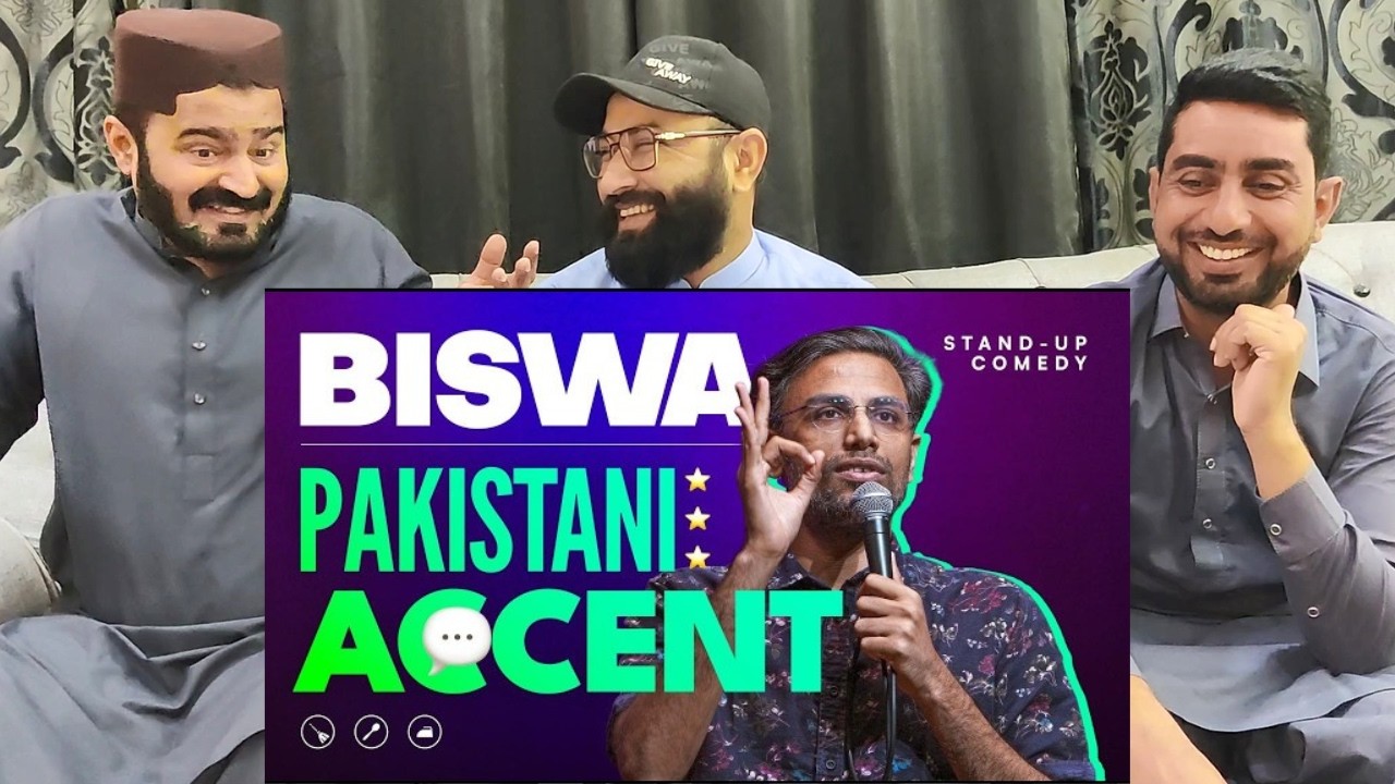 Biswa Kalyan Rath  Pakistani Accent  Stand Up Comedy #pakistanireaction