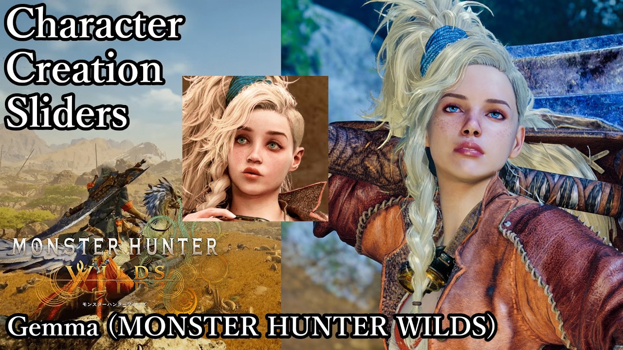 MONSTER HUNTER WILDS Character Creation - Gemma (MONSTER HUNTER WILDS)