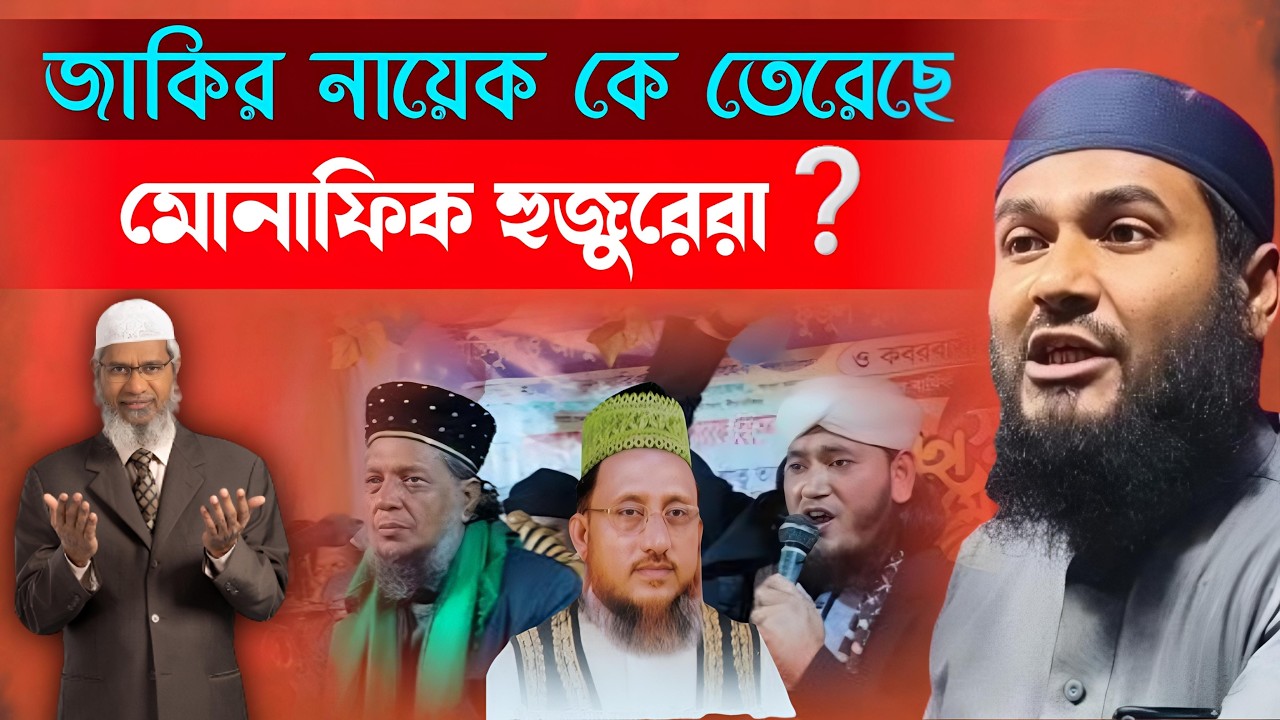 জাকির নায়েক কে তেরেছে মোনাফিক হুজুরেরা❓ Momtajul Islam Jalsa