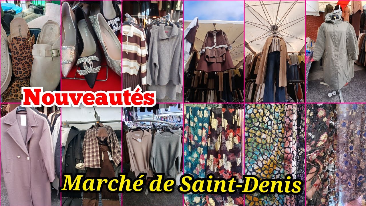 nouveaut&eacute; march&eacute; de Saint-Denis ❤️ 24 octobre 2025