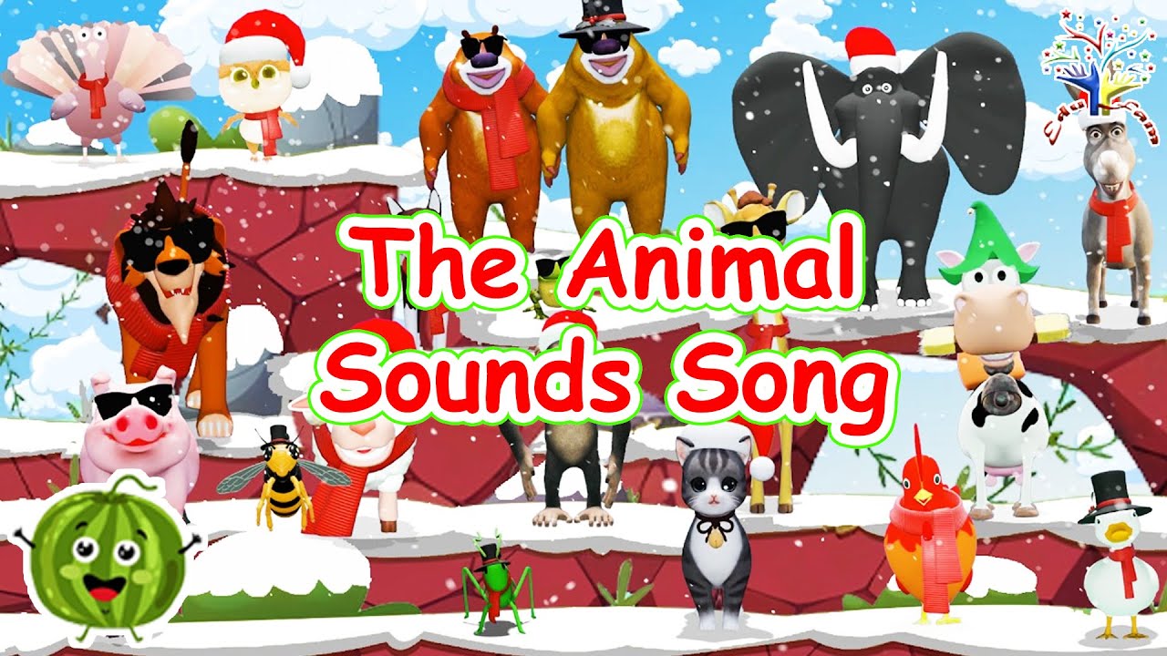 Animal Sounds Song CA5 | Nursery rhymes for Babies | Nursery rhymes for Toddler | EduFam