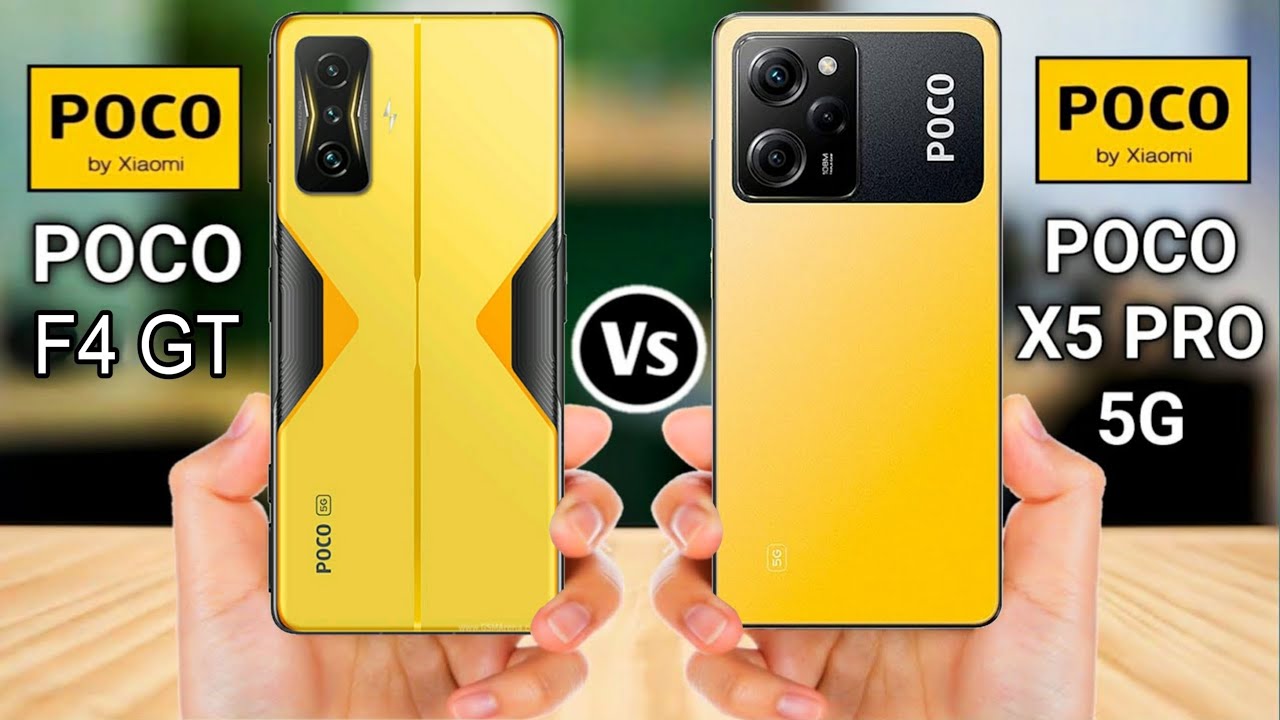 Xiaomi Poco F4 GT Vs Xiaomi Poco X5 Pro 5G | @phonejudge