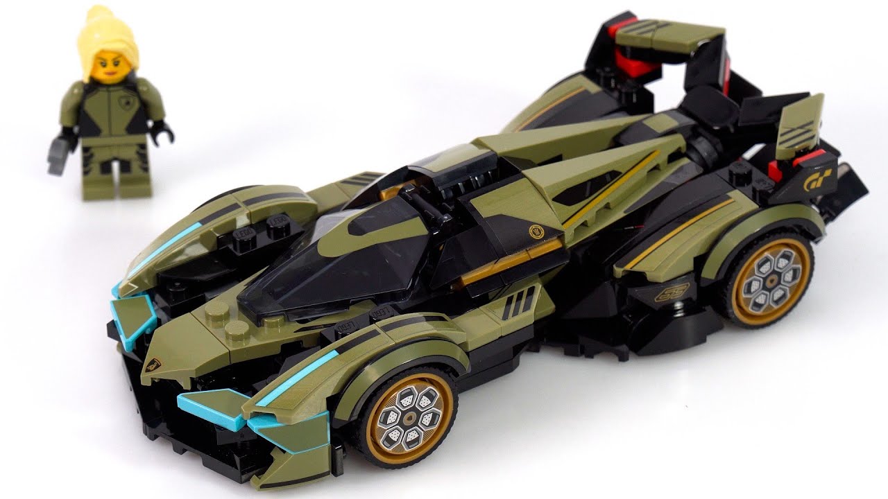 LEGO Speed Champions Lamborghini Lambo V12 Vision Gran Turismo review & comparison! 76923