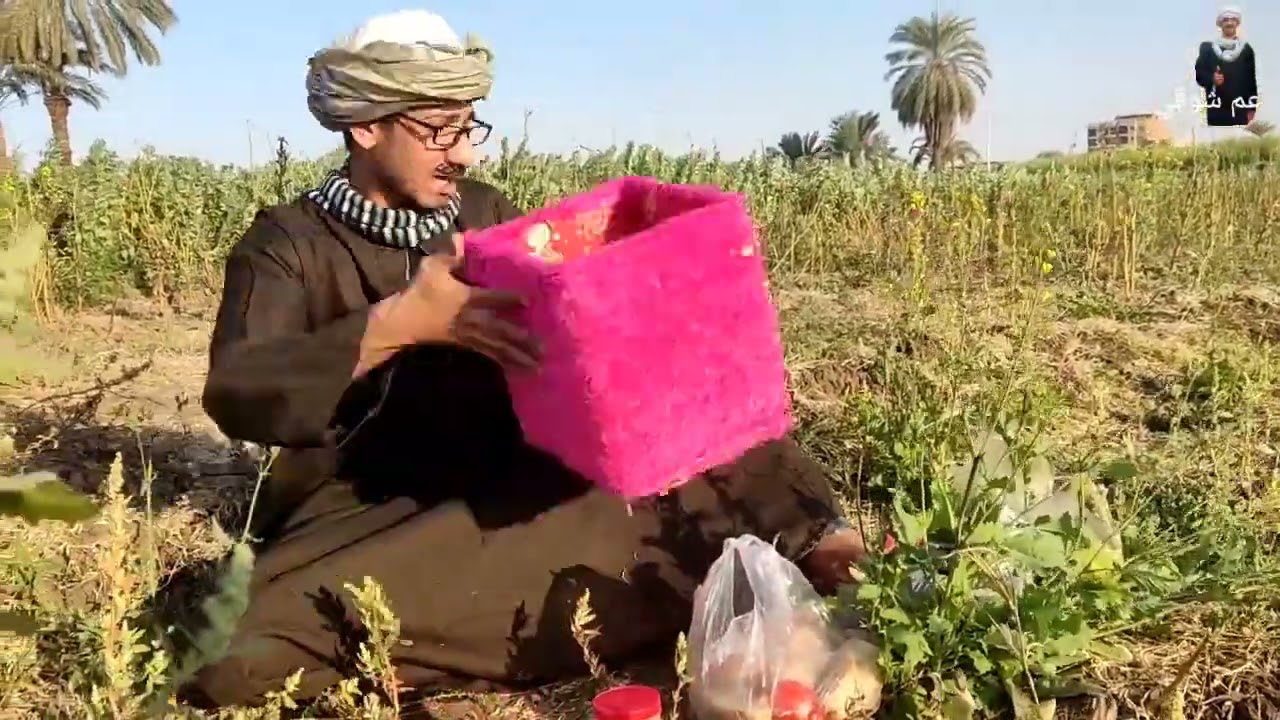 عم شوقي مراته جيباله مش وطماطم/هديه عيد الحب.ضحك هستيري