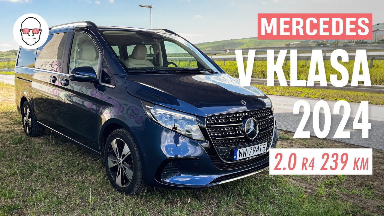 Mercedes V Klasa 2024 V300d test PL Pertyn Ględzi
