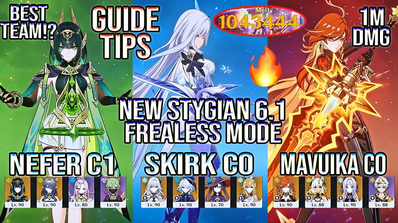 [Guide & Tips] 🔥 Best Teams to DESTROY the New Stygian Onslaught!! 💀 | Genshin Impact