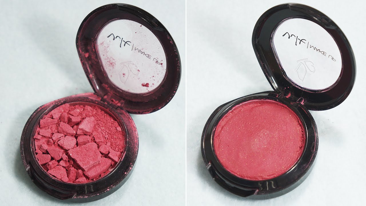 DIY: Como consertar Blush, pó ou sombra quebrada! | Por Ingrid Rosa