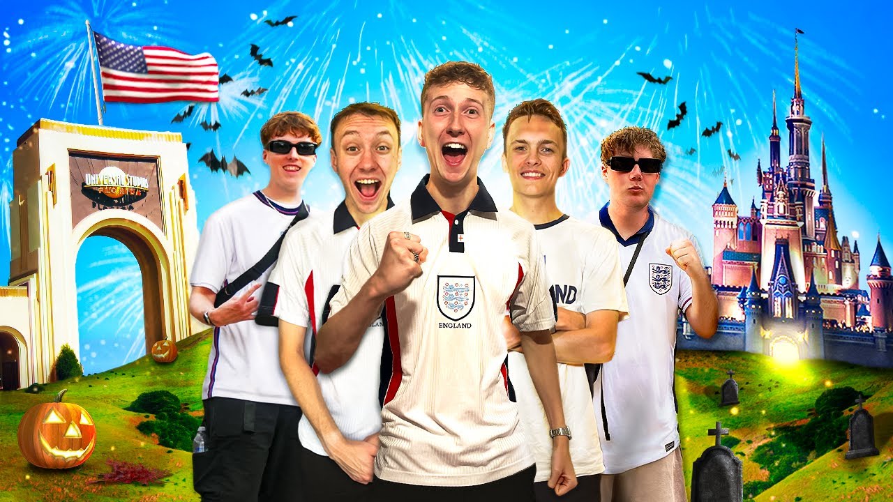 British LADS Visit DISNEY WORLD | Florida Vlog