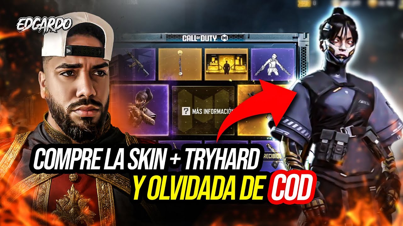 COMPRE LA SKIN + TRYHARD DE CALL OF DUTY Y HUMILLO A TÓXICOS (ME INSULTABAN)
