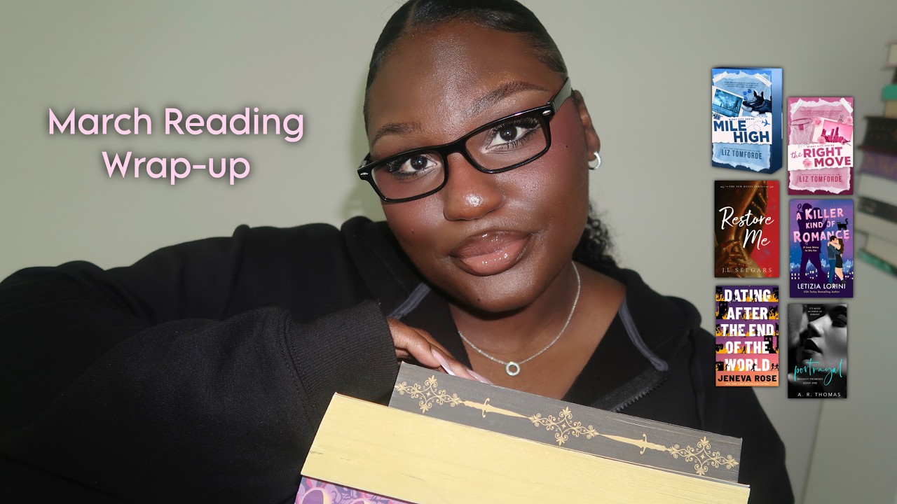 ASMR | My March Reading Wrap-Up📚