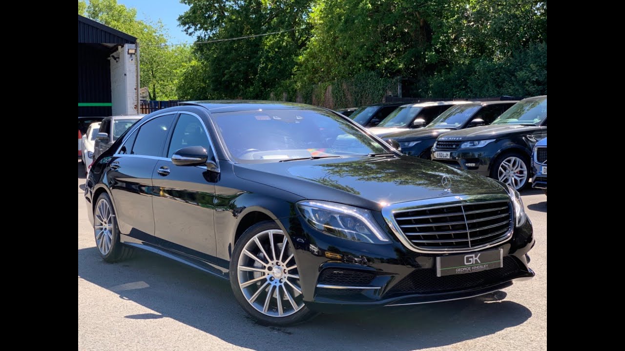 2016 Mercedes S Class S350d LWB AMG Line with Rear Entertainment for sale at George Kingsley