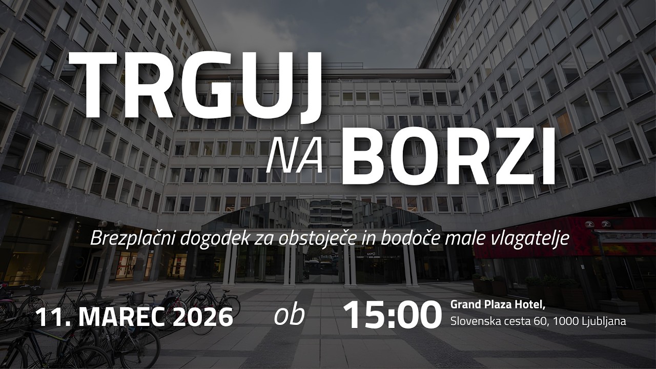 Dogodek Ljubljanske borze z naslovom Trguj na borzi