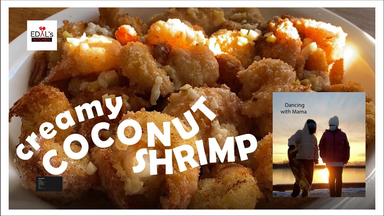 🦐🥥☀️ Coconut #Shrimp and Watching the #Sunrise! | EdalsKitchen Recipe and Vlogs