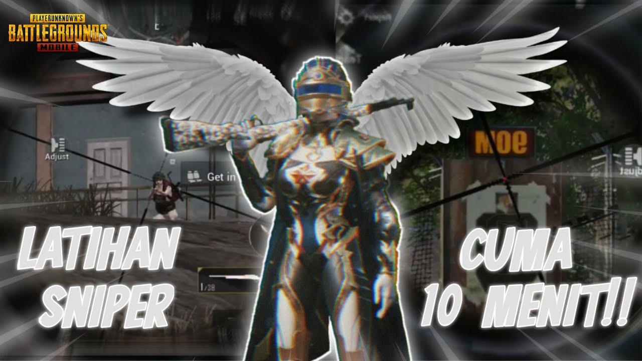 CARA MENGGUNAKAN SNIPER PUBG MOBILE || LATIHAN SNIPER MULAI DARI NOL CUMAN 13 MENIT!!!