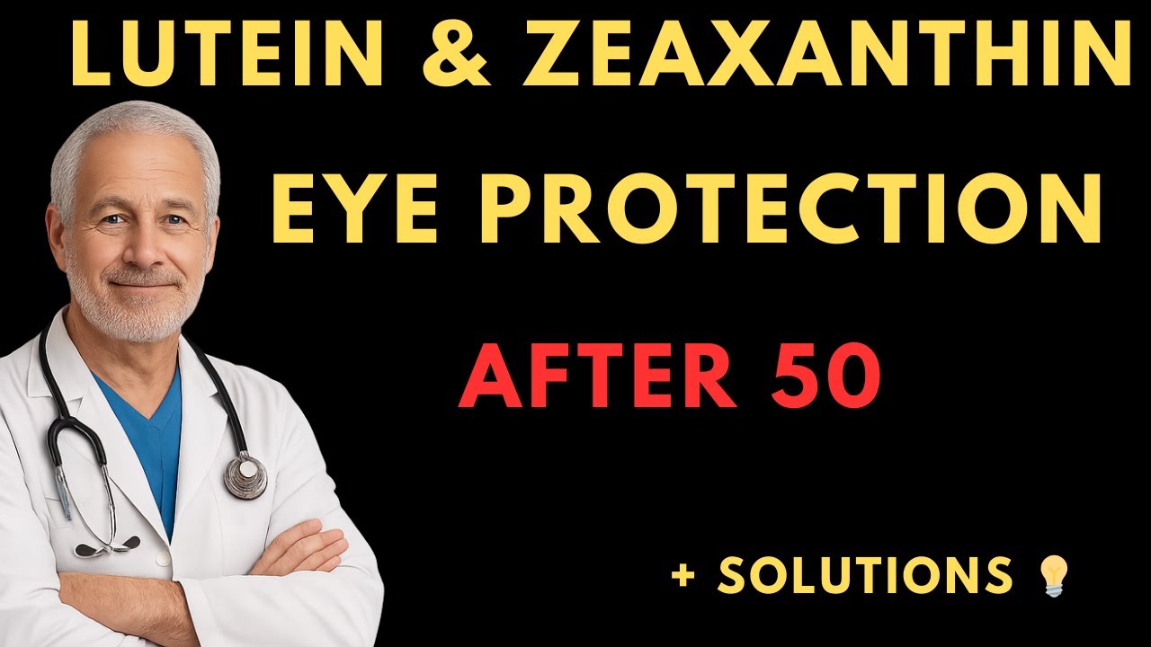 Lutein Zeaxanthin After 50 | Protect Your Eyes From Blindness!