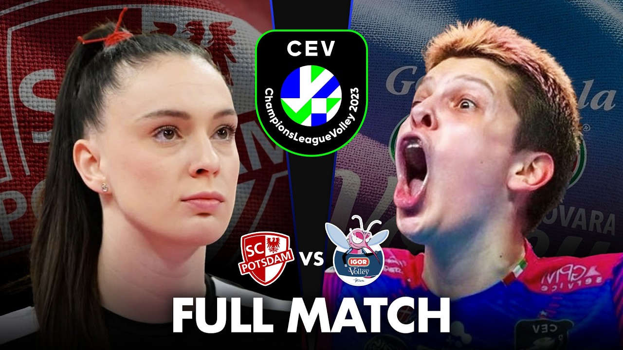 Novara 🇮🇹 vs SC Potsdam 🇩🇪 | Full Match | CEV Champions League Volley 2023