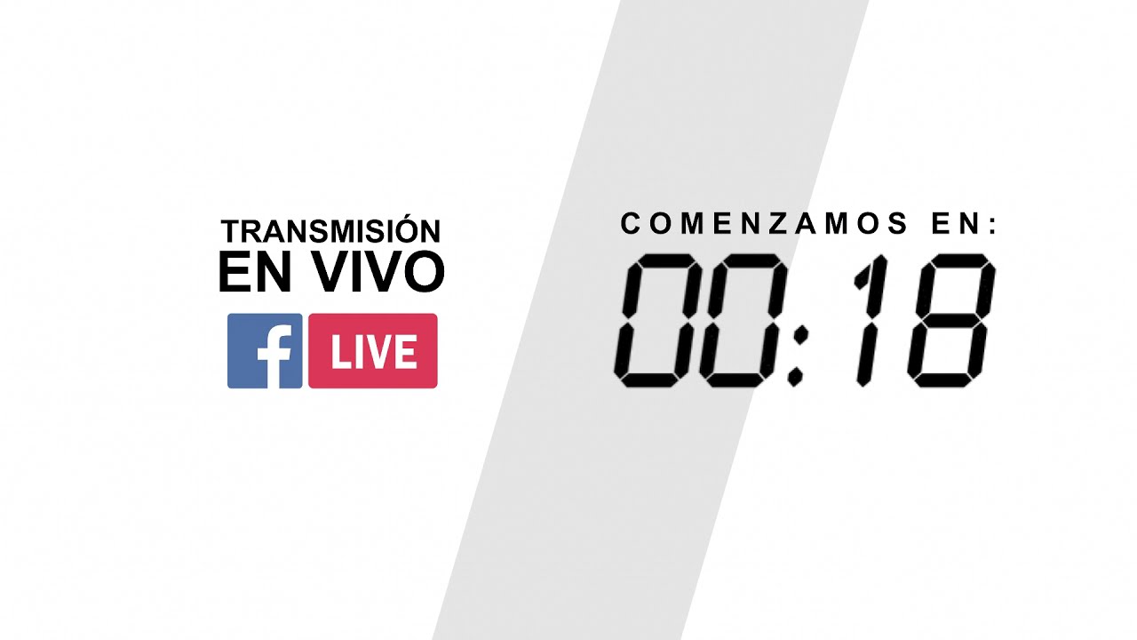 Cuenta regresiva 3 min - Transmisi&oacute;n en Vivo - Facebook live - VectoR Producciones