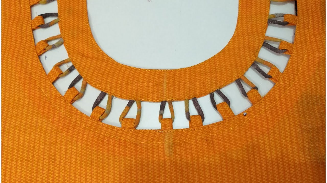 Latest neck design/new  & easy back neck design/gale ke design/Dori or loops wala neck design 2021