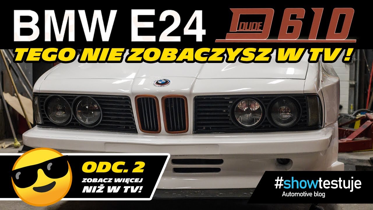 Budowa BMW E24 V10 / DUDE 610 #2 za kulisami programu 