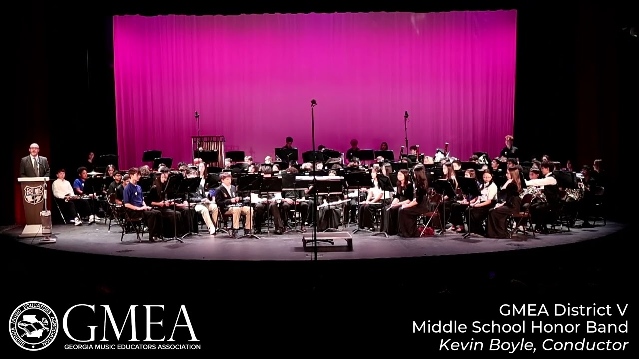 2026 Artistry Band - GMEA District V MS Honor Band