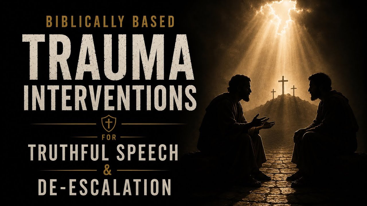 Biblically Based Trauma Interventions for Truthful Speech & De-Escalation