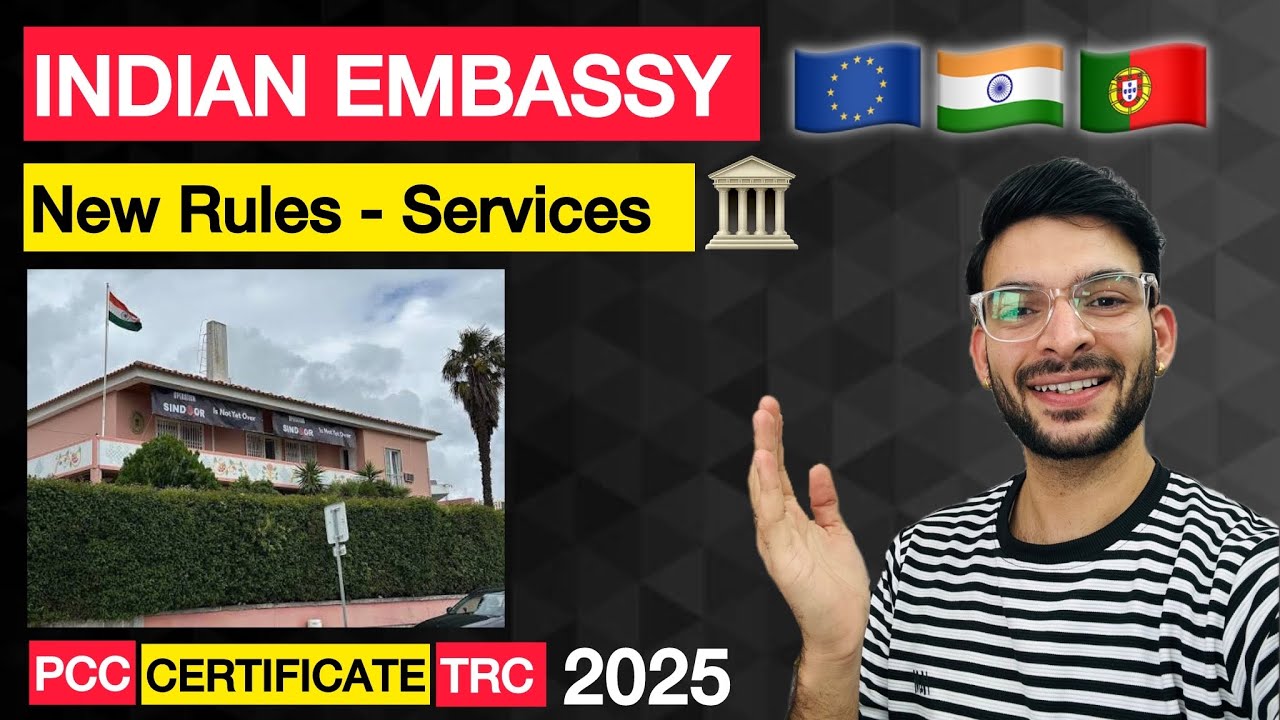 Indian Embassy Service in Portugal 2025 | Help & Support for Indian Immigrants #portugalimmigration