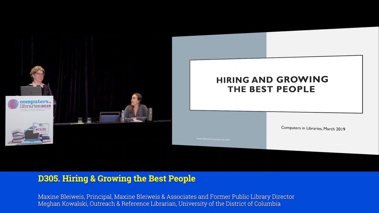 D305: Hiring and Growing the Best People
