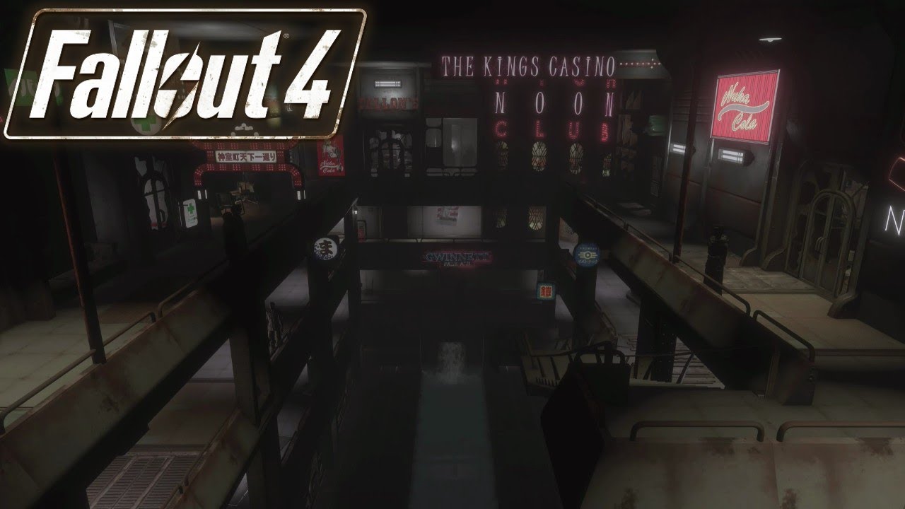 I built an UNDERGROUND CITY in fallout 4