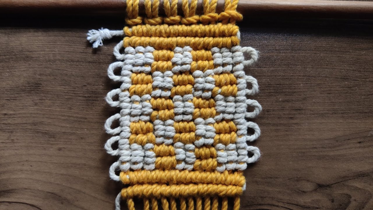 Macrame Bag Pattern Tutorial | Macrame Coaster Tutoiral | Macrame Pattern Tutorial | Macrame Pattern