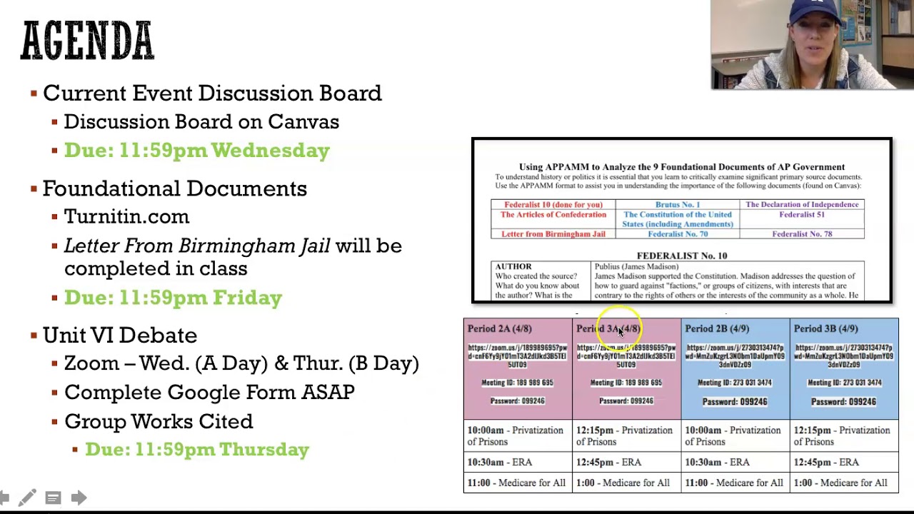 AP GOVERNMENT - Debate Preparation
