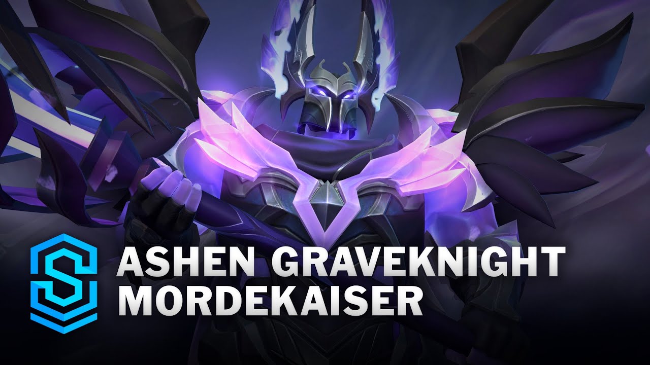 Ashen Graveknight Mordekaiser Wild Rift Skin Spotlight