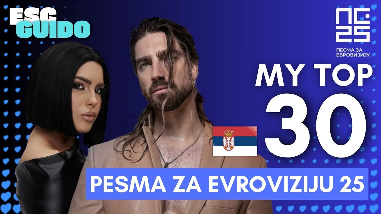 🇷🇸 Pesma za Evroviziju 25 | My Top 30 After Live Performances