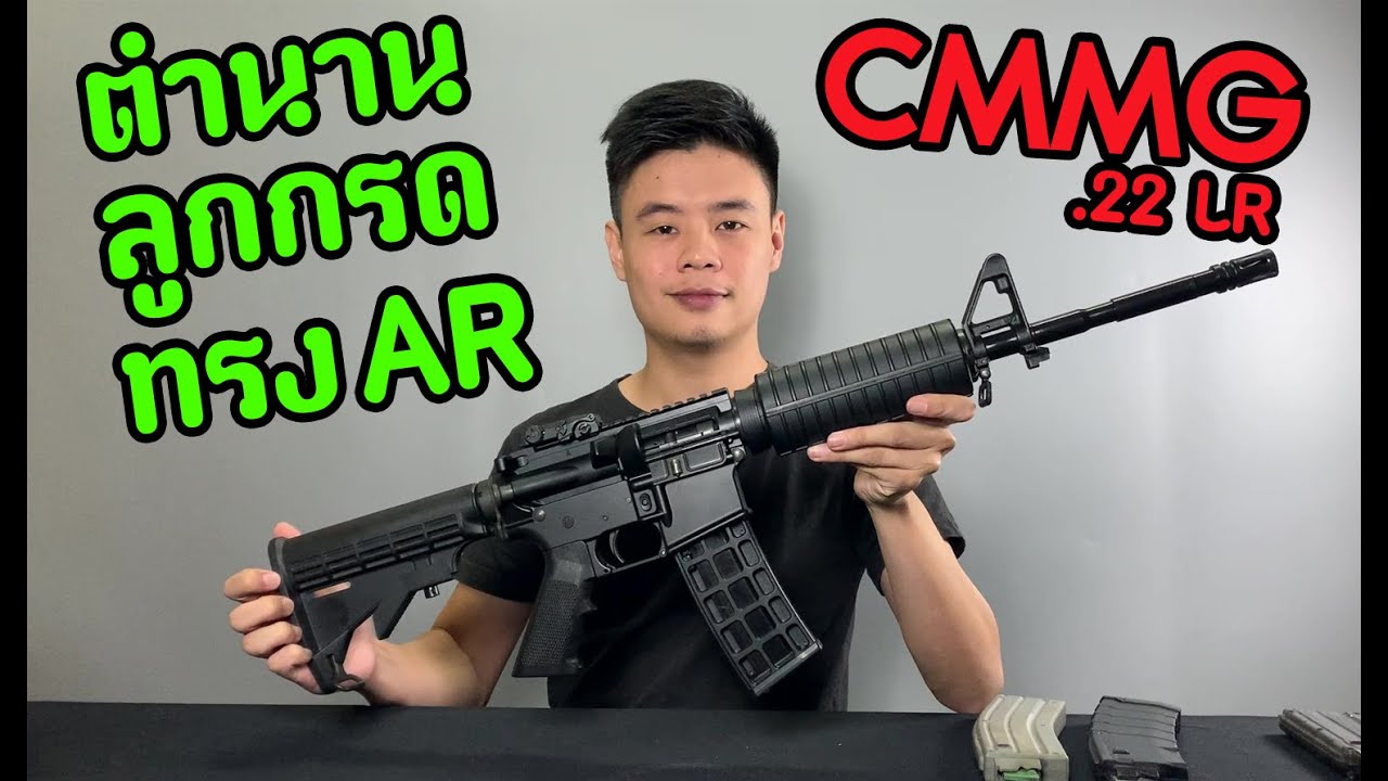 ปืนยาวลูกกรด CMMG .22 lr