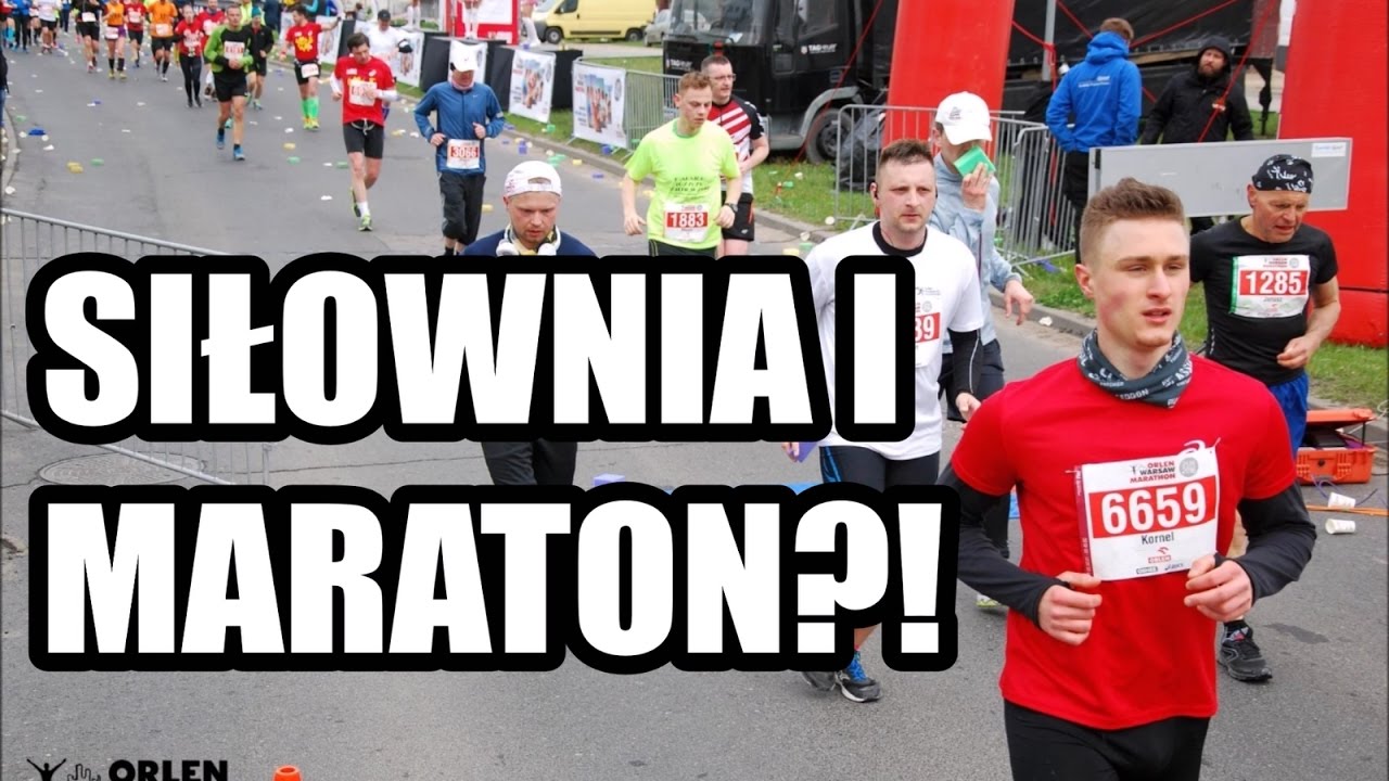 Biegaj nie spalając mięśni, czyli jak przebiegłem MARATON ćwicząc na siłowni [Zaawansowane video]