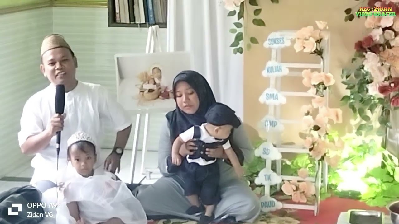 Tedak Sinten Fathan dan Birthday Fasya