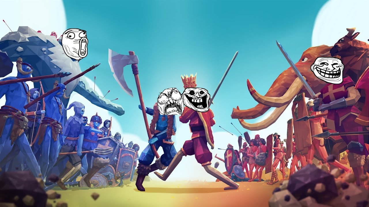 SIMULADOR de Cagarse a TROMPADAS | Totally Accurate Battle Simulator