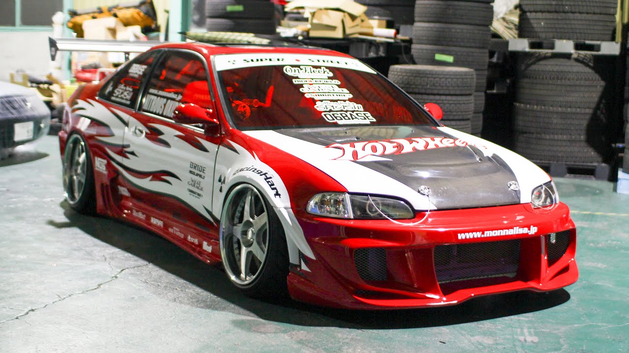 1.6→1.8L VTEC搭載！スポコン文化をこよなく愛する男のEJシビッククーペ。