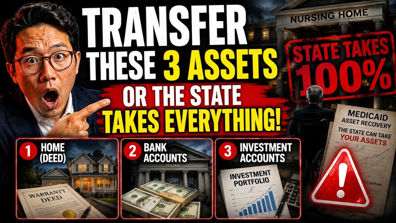 TRANSFER THESE 3 ASSETS BEFORE YOU NEED A NURSING HOME: Or The State Takes 100% (2026 Warning)