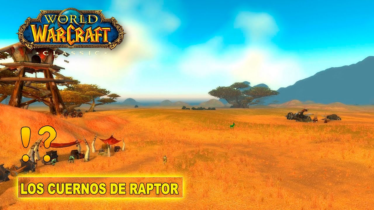 Los cuernos de raptor - WoW Classic
