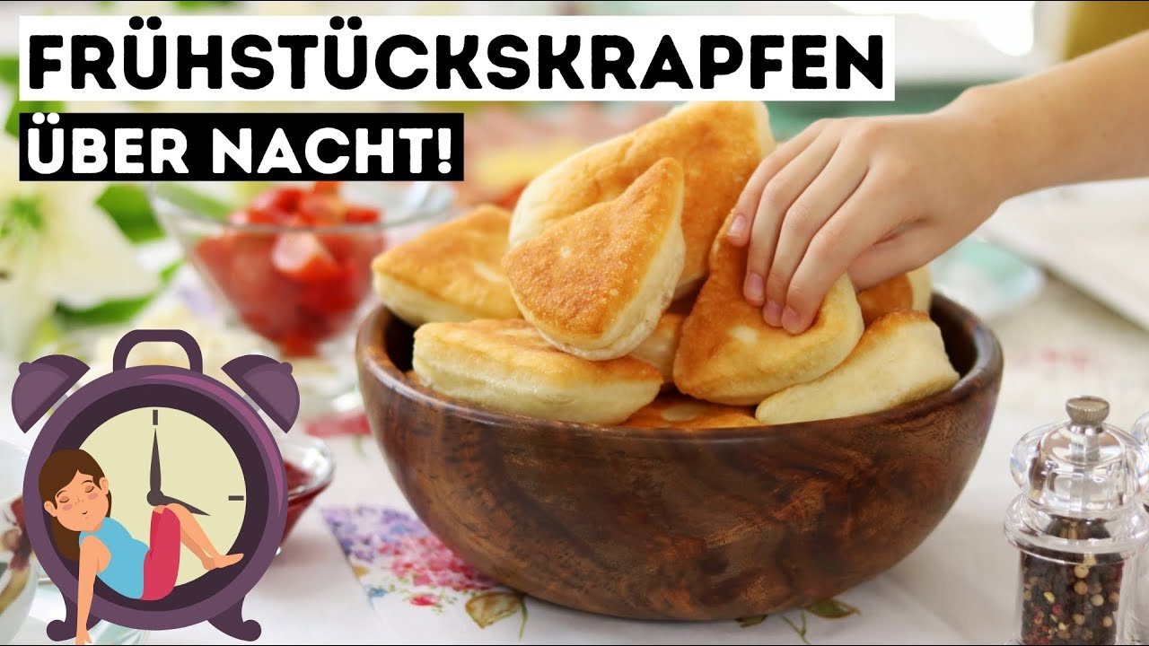 WENN ES MORGENS SCHNELL GEHEN MUSS - FRÜHSTÜCKSKRAPFEN ÜBER NACHT INKL. GEBURTSTAGSGEWINNSPIEL!