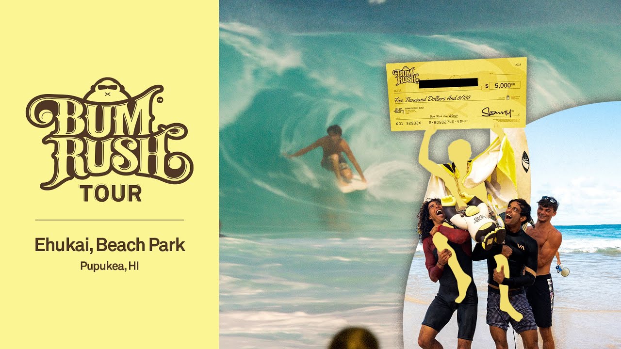 Bum Rush Tour / Ehukai Beach Park, Hawaii