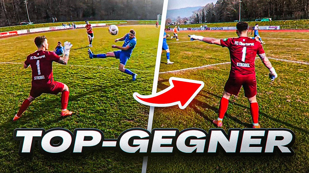 Wir spielen gegen einen Aufstiegsfavoriten ⚽️ Torwart Highlights 🧤