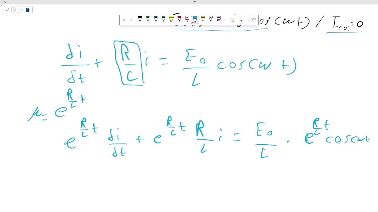 Engineering Mathematics III - RC/RL Circuits