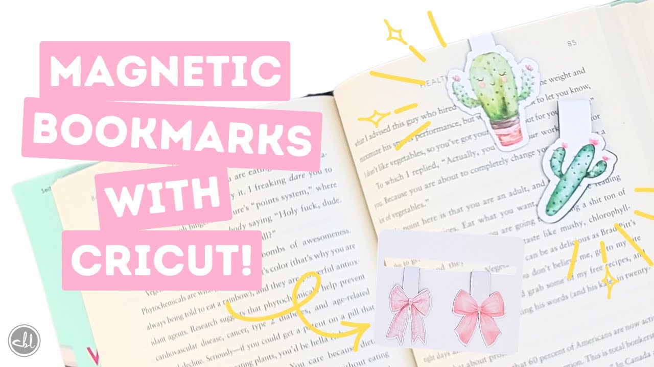 The Best Printable Magnetic Sheets! Cricut Magnetic Bookmarks for Beginners