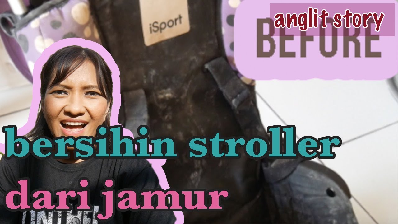 cara membersihkan stroller