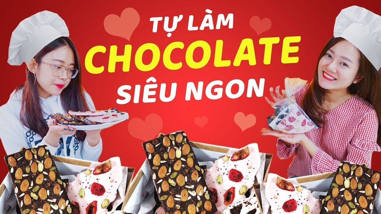 Vào Bếp Cùng Hải Yến - Tự làm Socola cực lạ cho ngày Valentine !