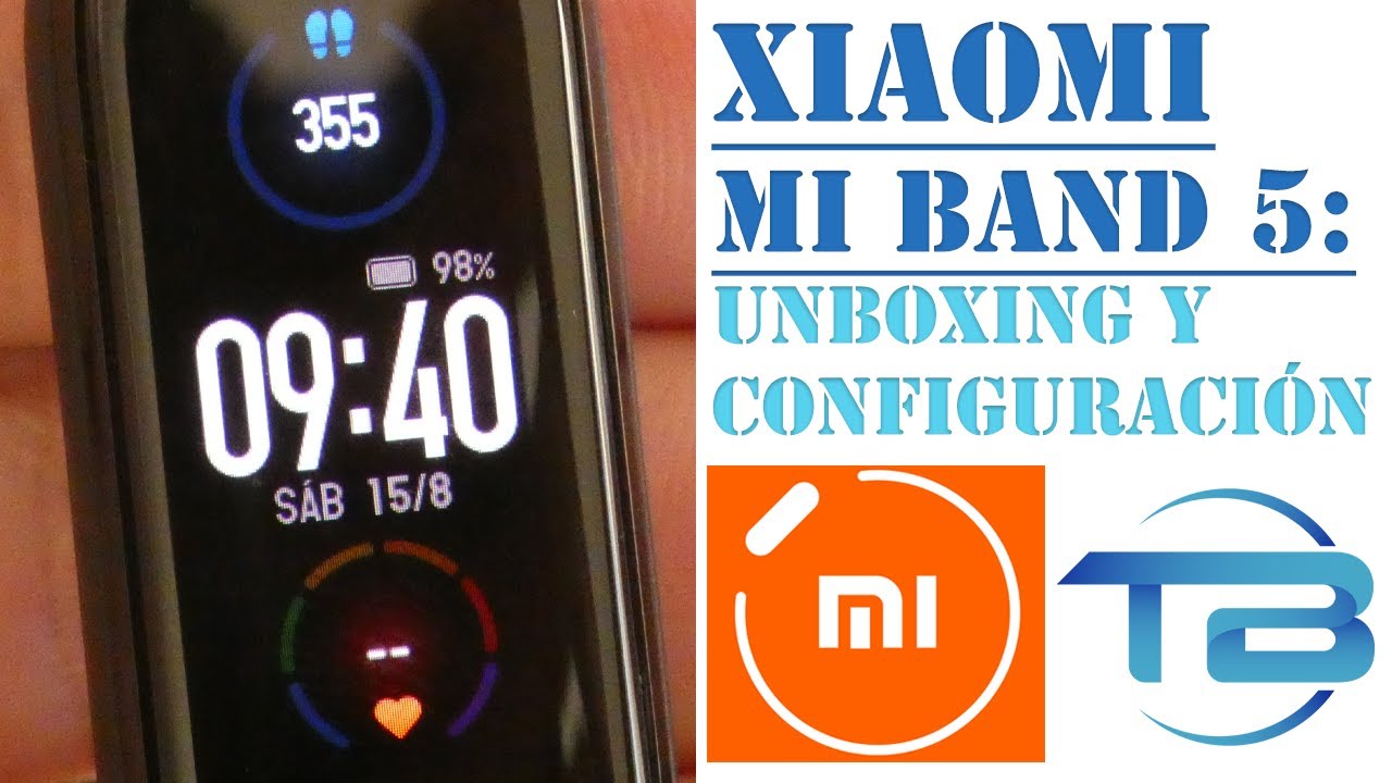 Xiaomi Mi BAND 5 GLOBAL ► Unboxing, configuración inicial de conexión y cambiar de idioma al Español