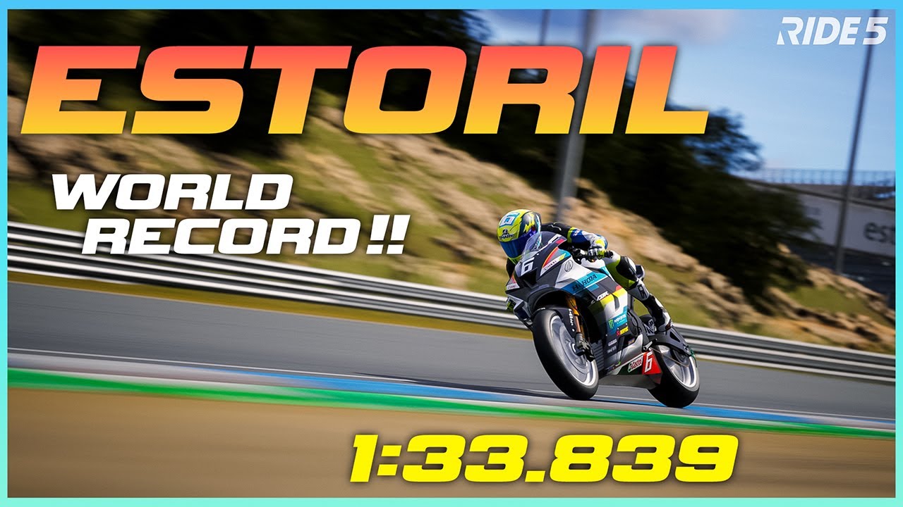 RIDE 5 Estoril RM 1300 world record PC - 1:33.839